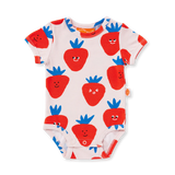 Berry Cosy Short Sleeve Bodysuit