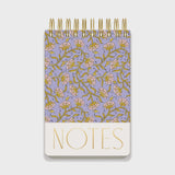 Large Chunky Notepad - Purple Vintage Floral