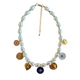 Celestial Charm Pearl Necklace