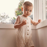 Slouchy Sleeveless Shortall - Sunset