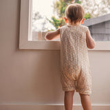 Slouchy Sleeveless Shortall - Sunset