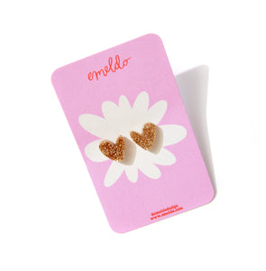 Heart Studs