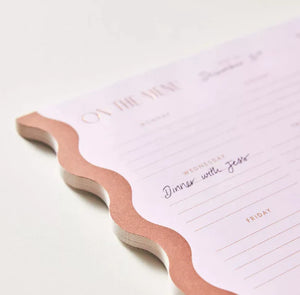 Meal Planner Notepad with Magnets