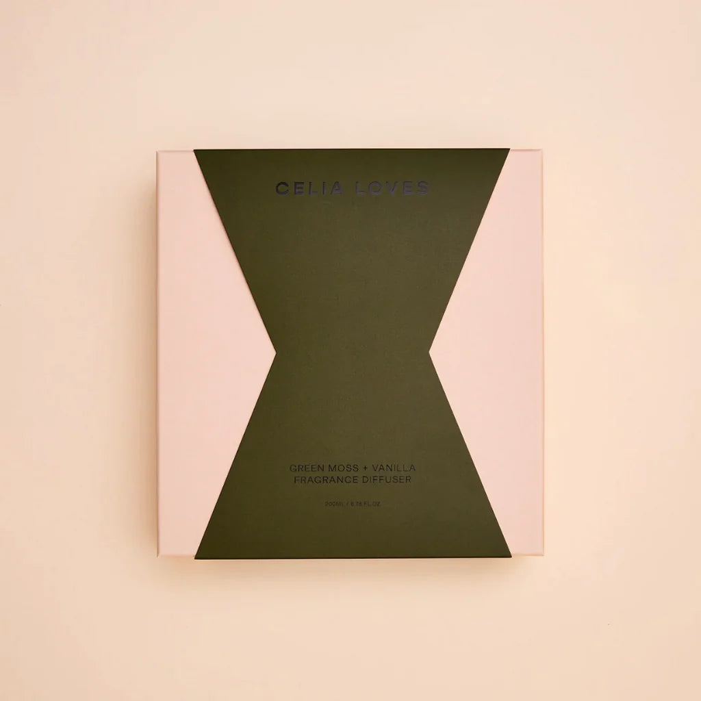 Diffuser Set - Green Moss & Vanilla 200ml