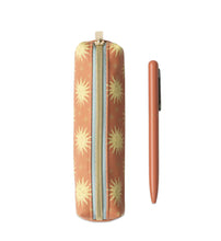 Load image into Gallery viewer, Pen &amp; Pouch Set - Terracotta Sun

