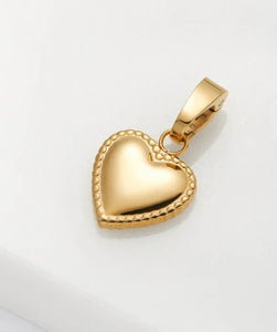 Heart Charm Gold