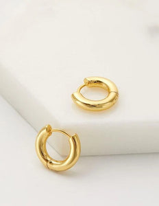 Kendall Hoop Small Gold