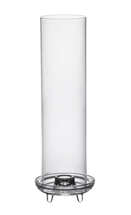 Maud Glass Taper Hurricane Holder