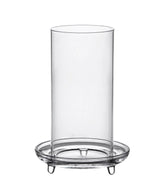 Lance Clear Glass Pillar Hurricane - Large