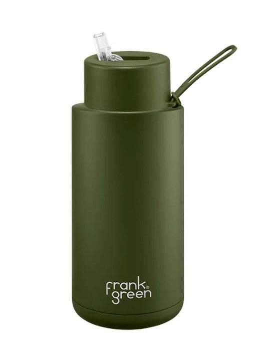 Frank Green 1 Lt Ceramic Bottle - Khaki