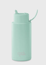 Limited Edition Ceramic Reusable Bottle Peppermint 1L
