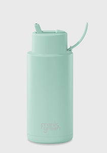 Limited Edition Ceramic Reusable Bottle Peppermint 1L