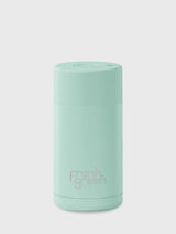 Ceramic Reusable Cup Peppermint with Push Button Lid