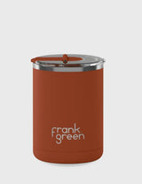 Ceramic Coffee Cup Toffee Hinged Lid