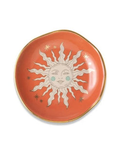 Celestial Trinket Dish - Terracotta Sun