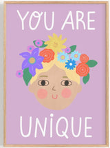 You Are Unique - Blonde Girl