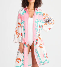Load image into Gallery viewer, Stella Shirt Dress Italiano
