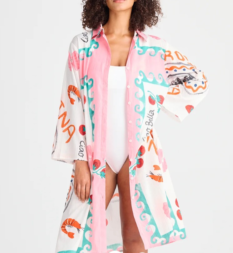 Stella Shirt Dress Italiano
