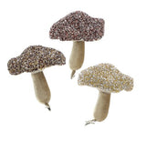 Styro Clip-On Metallic Cap Mushrooms