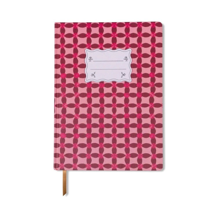 Jumbo Pinkwheel Pink Journal