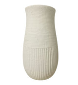 Textured Ceramic Vase – Natural