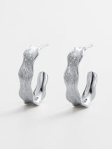 Kaia Earrings - Large/Silver