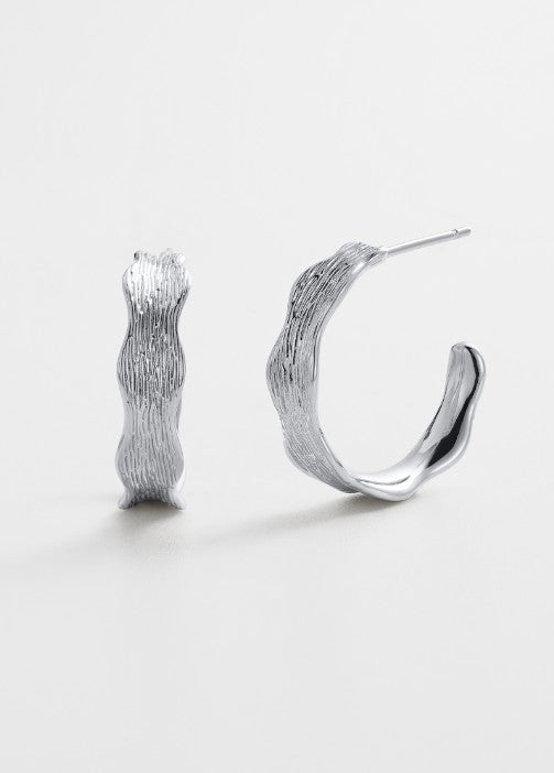 Kaia Earrings - Large/Silver