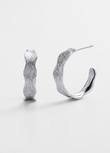 Kaia Earrings - Large/Silver