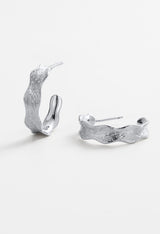 Kaia Earrings - Large/Silver