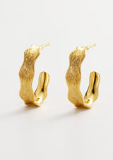 Kaia Earrings - Large/Gold