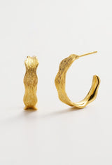 Kaia Earrings - Large/Gold
