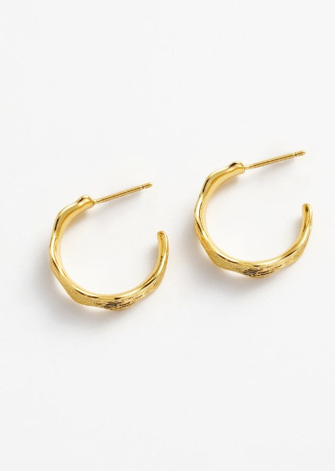 Kaia Earrings - Large/Gold