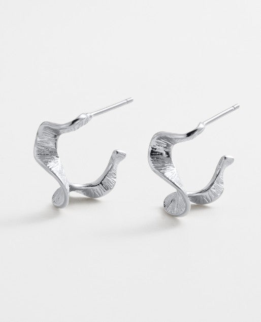 Mila Hoops - Large/Silver