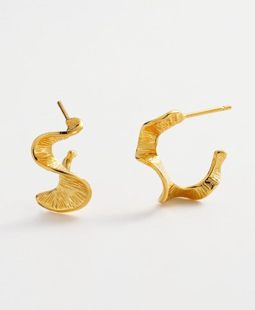 Mila Hoops - Large/Gold