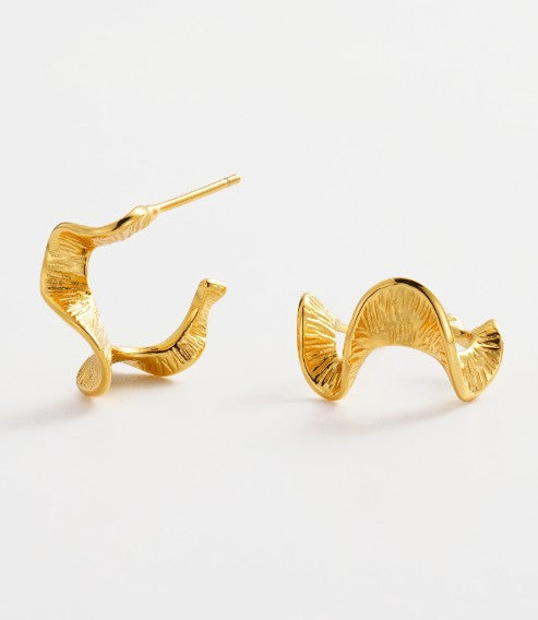 Mila Hoops - Large/Gold