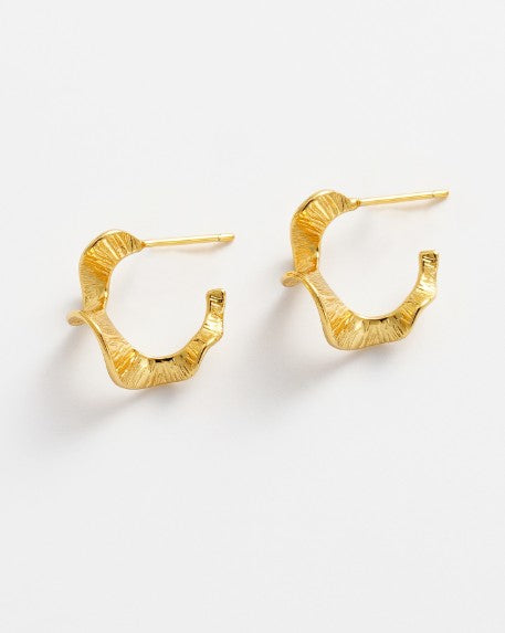 Mila Hoops - Large/Gold