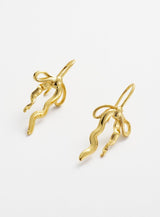 Lila Hook Earrings - Gold