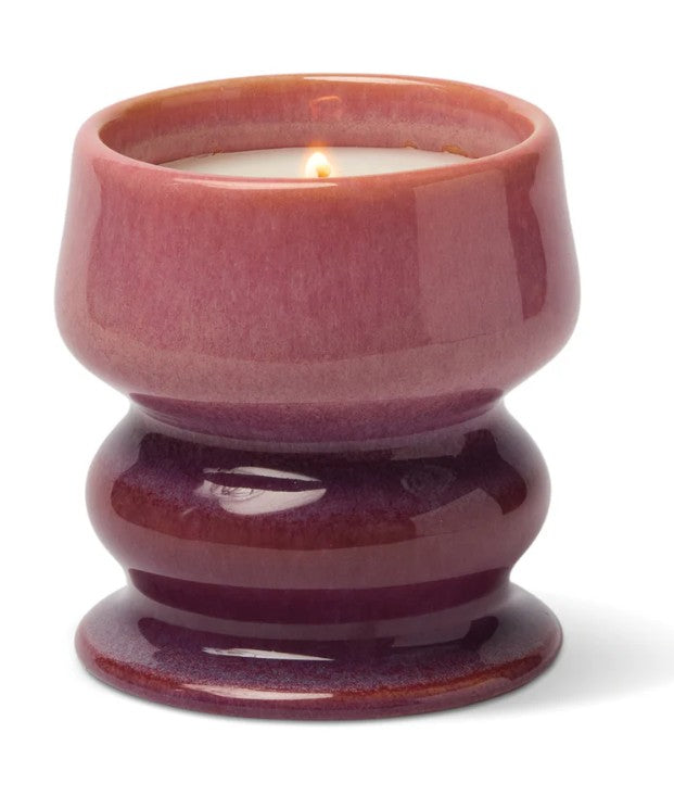 Fig & Cedar Ombre Ceramic Candle