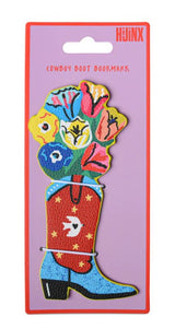 Cowboy Boot Bouquet Bookmark
