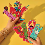 Cowboy Boot Bouquet Bookmark