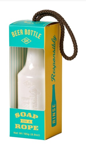 Beer Bottle Soap-on-a-Rope