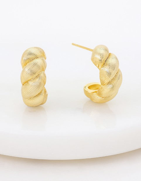 Olivia Hoop Gold