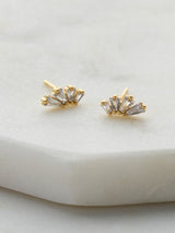 Rue Stud Earrings Gold