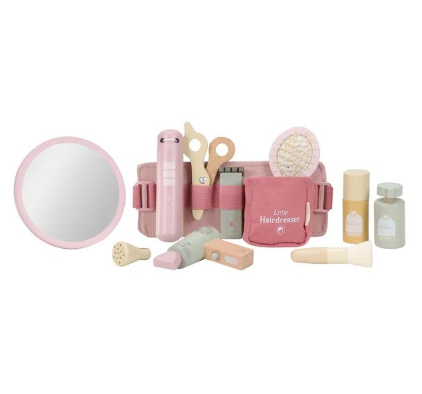 Wooden Hair Dresser Set