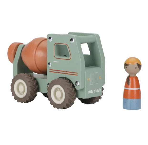 Wooden Cement Truck