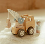 Wooden Crane Truck