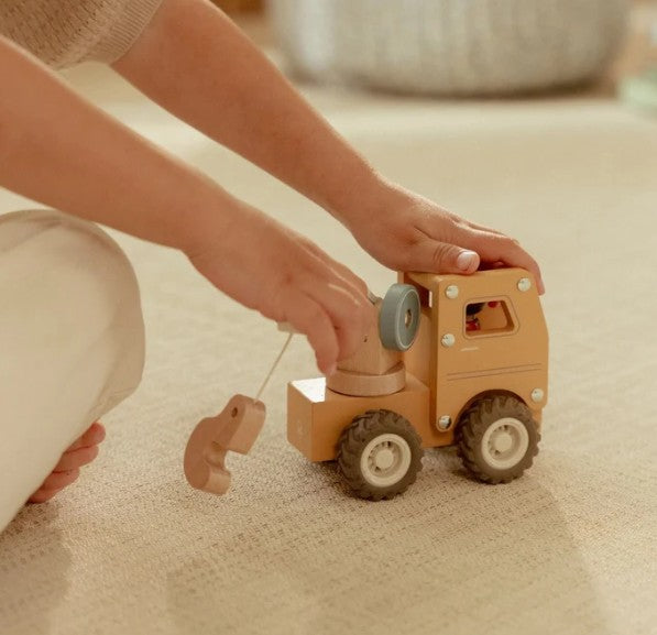 Wooden Crane Truck