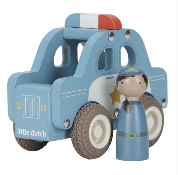 Wooden Police Car