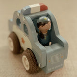 Wooden Police Car