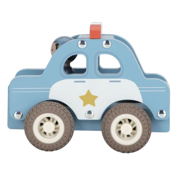 Wooden Police Car